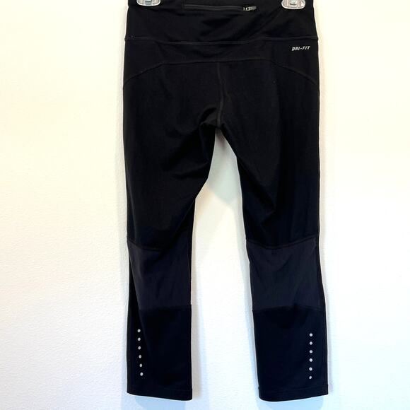 Nike Running Dri Fit Women's Workout Active Capri Leggings size small - Picture 2 of 9
